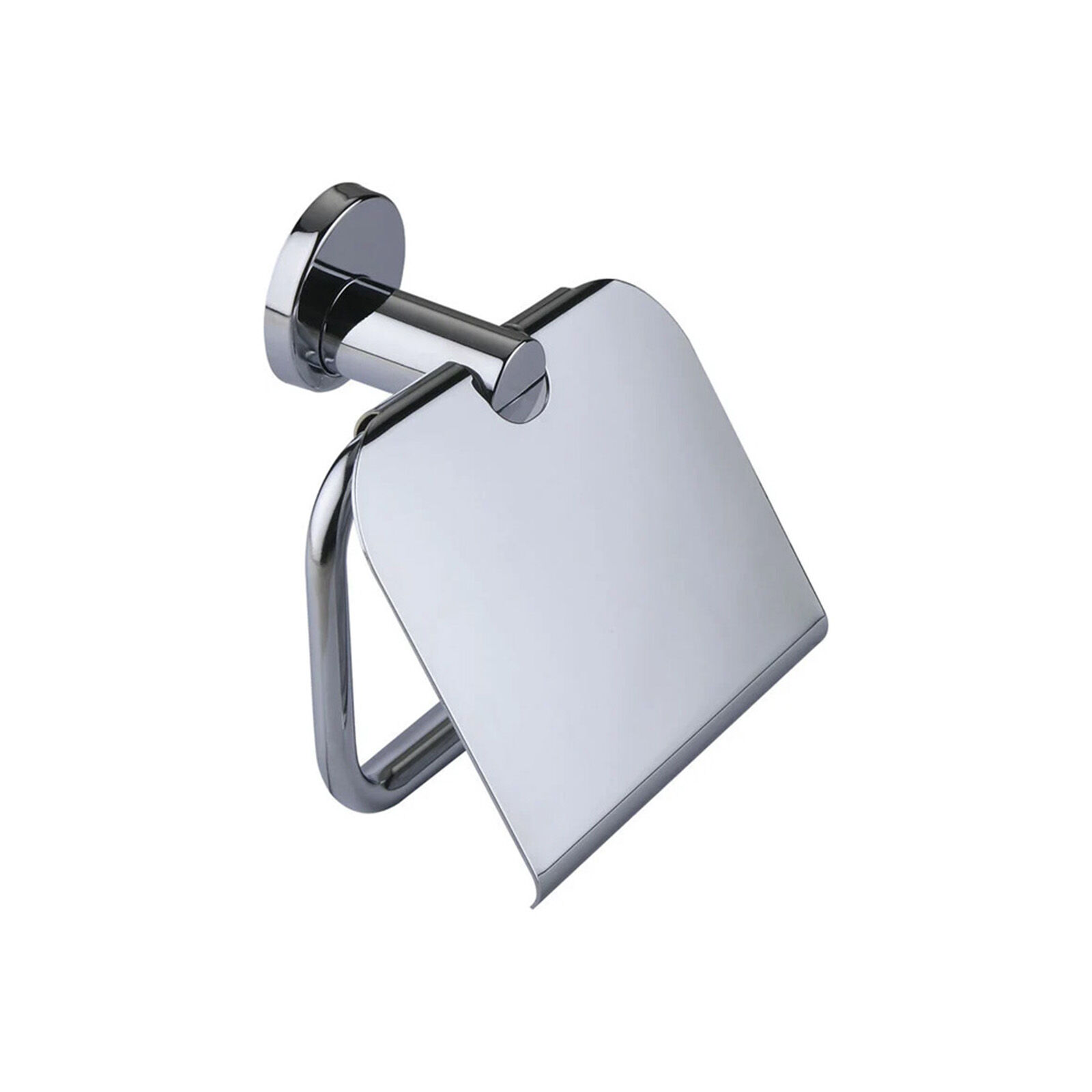 wc-papier halter mit deckel verchromt