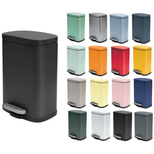 Treteimer Spirella Akira Schwarz matt image number 3