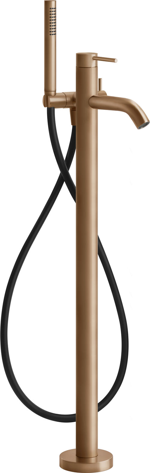 Bademischer Gessi 316, &frac12;" - Standmodell Warm bronze brushed PVD Flessa