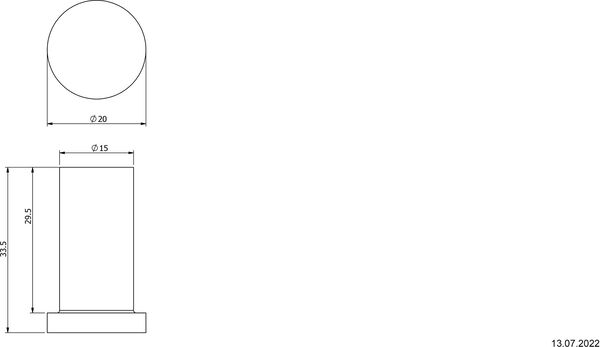 Handtuchhaken Alterna piana Schwarz matt image number 1