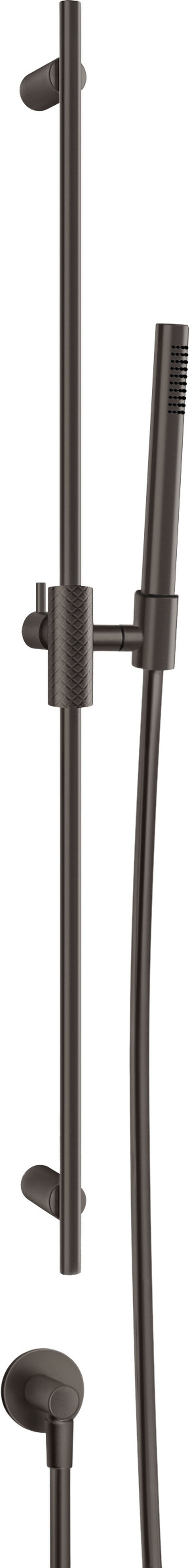 Handbrausegarnitur Gessi Habito Black metal brushed Intreccio image number 0