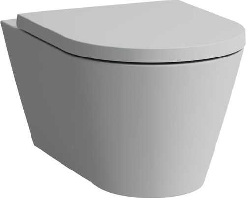 Wand-Klosett Laufen Kartell rimless Grau matt