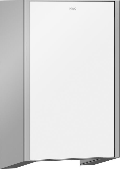 H&auml;ndetrockner KWC EXO 220 Weiss Front ESG-Glas