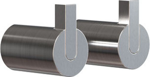 Handtuchhaken Frost Nova 2 Edelstahl geb&uuml;rstet