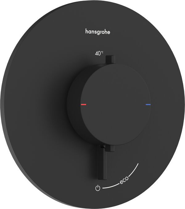 Duschsystem Hansgrohe Ecostat Comfort S Schwarz matt image number 0
