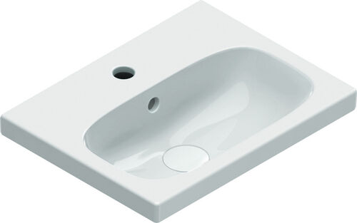 Wandbecken Alterna dinea 45 x 35 cm Weiss Cleaneffekt