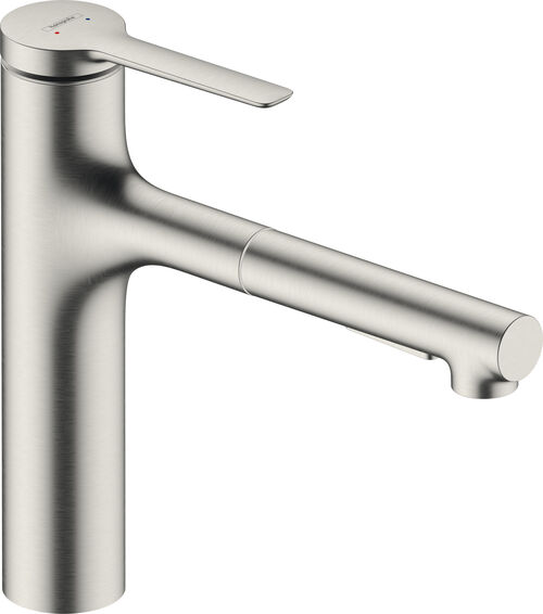Sp&uuml;ltischmischer Hansgrohe Zesis Edelstahloptik