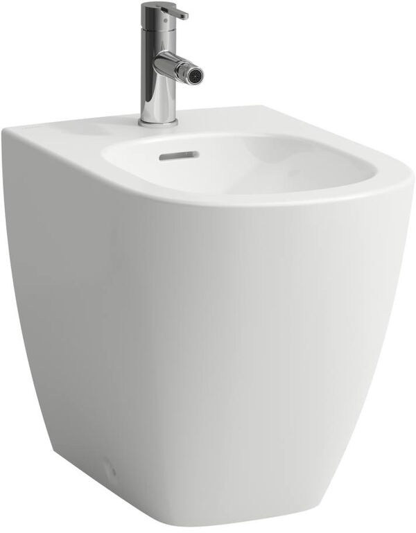 Stand-Bidet Laufen Lua Weiss Cleaneffekt image number 0