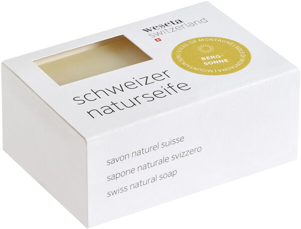 Schweizer Naturseife Weseta Bergsonne  image number 0