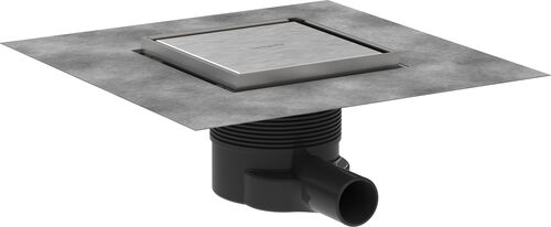 Hansgrohe Raindrain Brilliance Acier inoxydable bross&eacute;