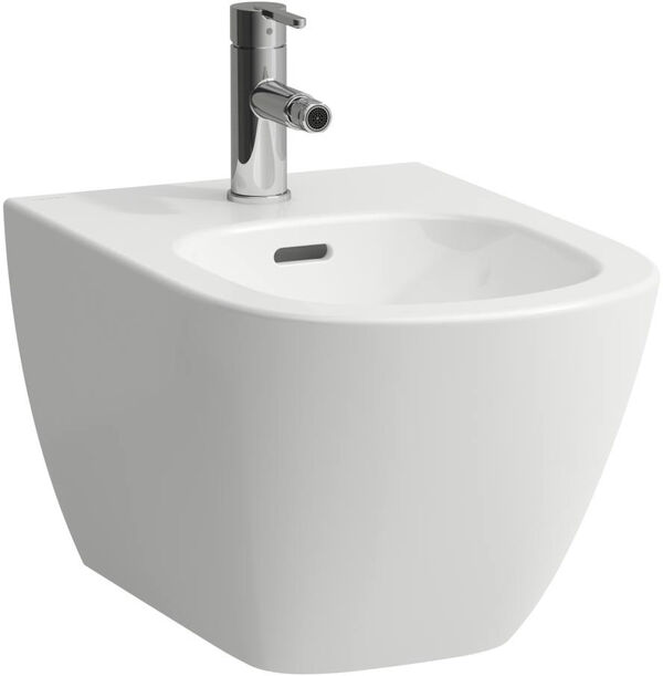 Wand-Bidet Laufen Lua Weiss Cleaneffekt image number 0
