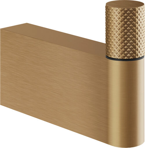 Bademantelhaken Gessi Habito Warm bronze brushed PVD Diamantato