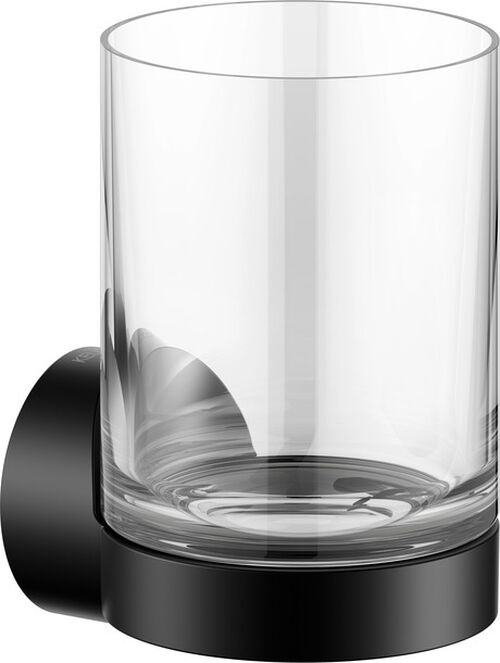 Glashalter Keuco Collection Reva Schwarz matt