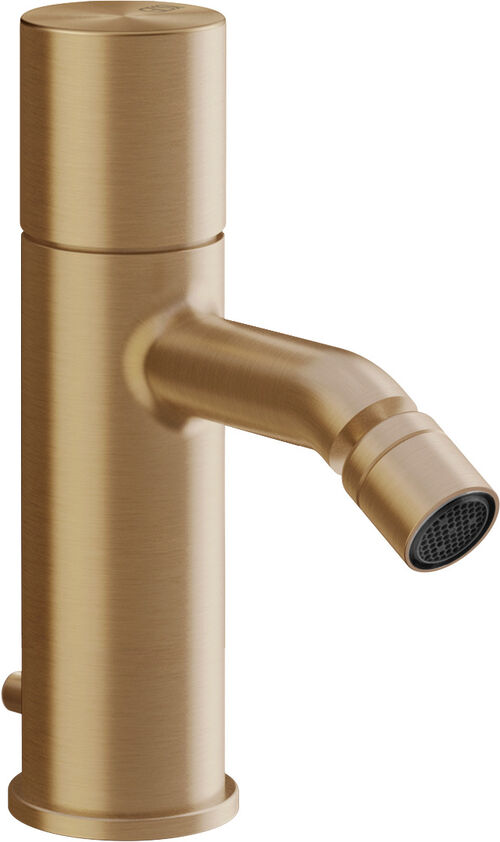 Bidetmischer Gessi Habito Warm bronze brushed PVD Unito