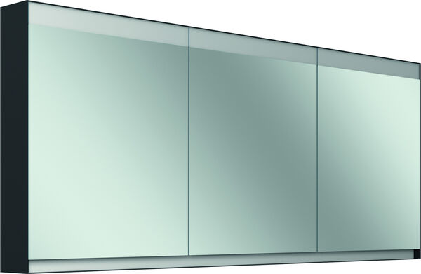 Armoire de toilette Schneider Filo HCL Noir mat image number 0