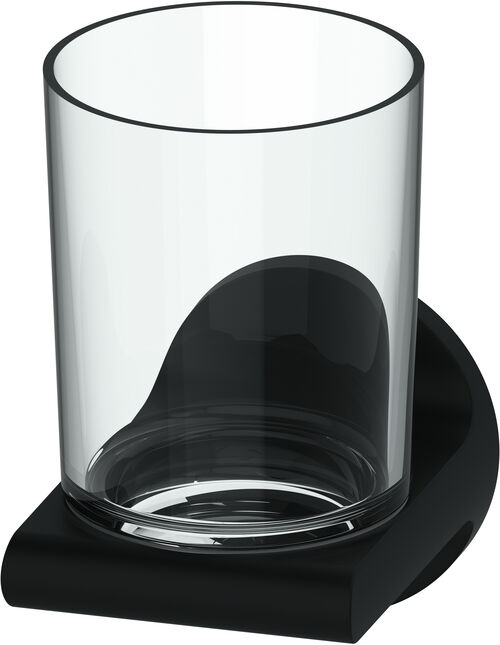 Glashalter Bodenschatz Onya Schwarz matt