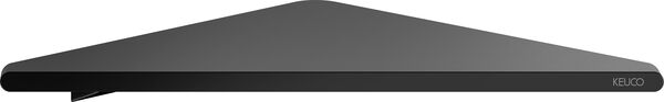 Eckduschablage Keuco Aveno Schwarz matt image number 0
