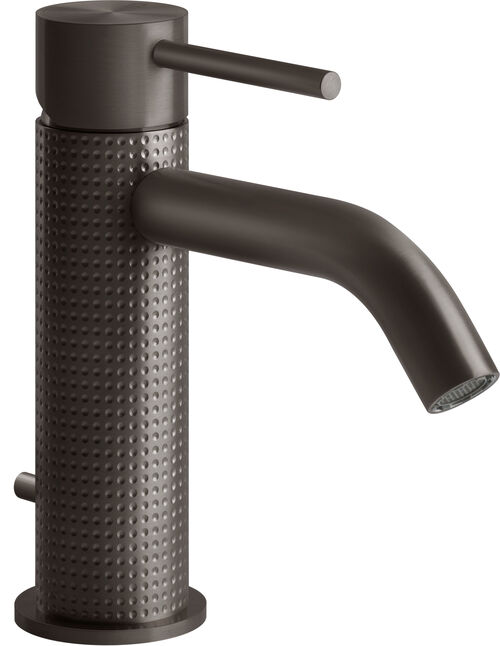 Einlochmischer Gessi 316 Black metal brushed Cesello