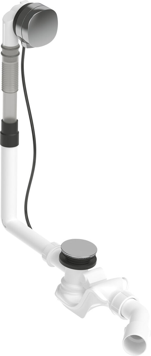 Wanneneinlaufgarn. Duravit, Ab- und &Uuml;berlauf-Set Verchromt