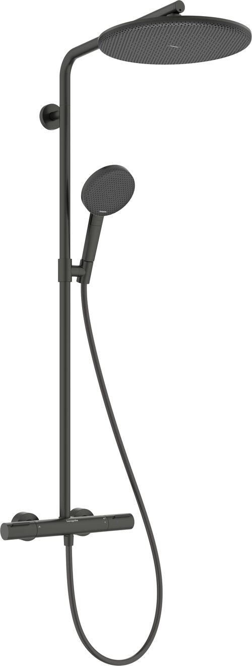 Showerpipe Hansgrohe Alive S Puro EcoSmart Brushed black chrome