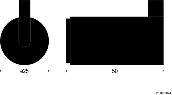 Handtuchhaken Frost Nova 2 Polished copper image number 1