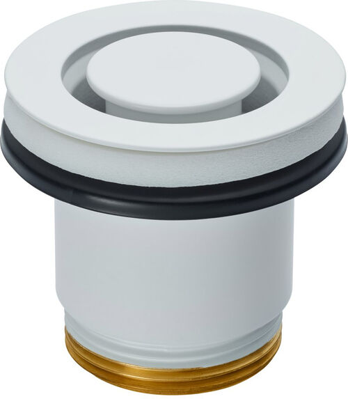 Ablaufventil Neoperl ClickClack Weiss matt