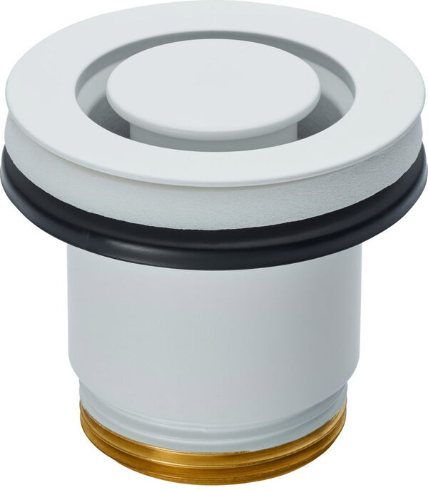 Ablaufventil Neoperl ClickClack Weiss matt image number 0