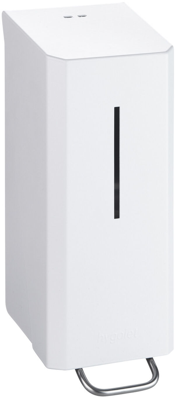 Desinfektionsmittelspender Hygolet Vario Edge Weiss matt Pulverbeschichtet image number 0