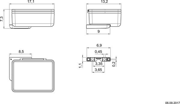 Feuchttuchbox Bodenschatz Liv Verchromt image number 1