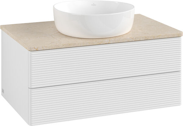 Waschtischm&ouml;bel Villeroy & Boch Antao Weiss hochglanz image number 0