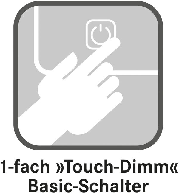 1-fach Touch-Dimm Schalter Euraspiegel Basic image number 0