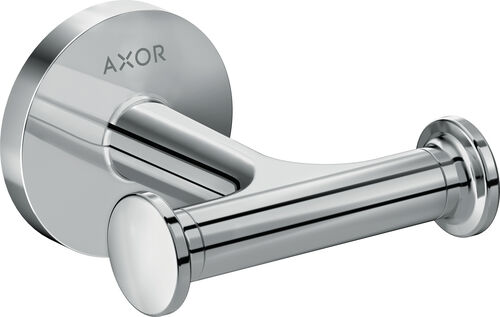 Handtuchhaken doppelt Axor Universal Circular Verchromt