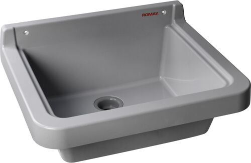 Ausgussbecken Romay Roclassico 47 Grau marmoriert