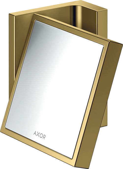 Rasierspiegel Axor Universal Rectangular Polished gold optic