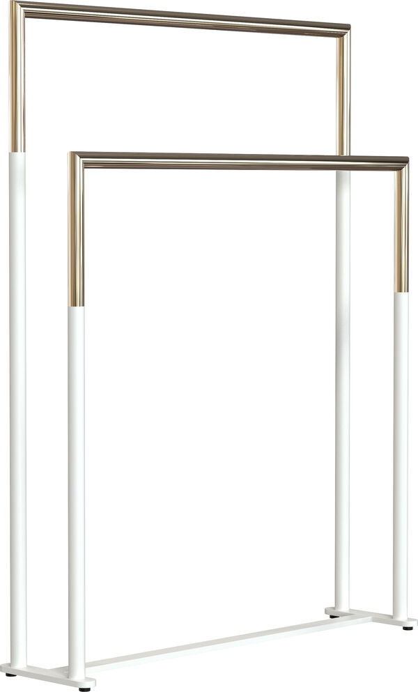 Struttura portasciugamani Frost Nova 2, larghezza 680 mm, altezza 550/750 mm, profondit&agrave; 175 mm, 2 image number 0