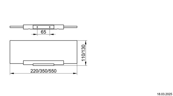 Glastablar Keuco Plan image number 1