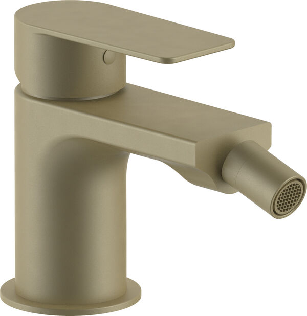 M&eacute;langeur de bidet Fantini Myo Matt british gold PVD image number 0