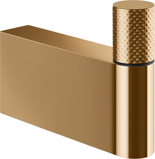 Bademantelhaken Gessi Habito Warm bronze PVD Diamantato