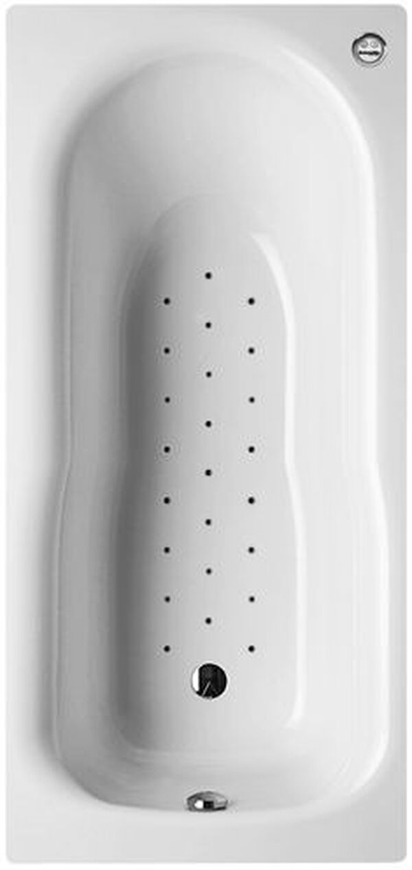 Vasca idromassaggio Alterna steel kombi silent, scarico a destra, soffieria davanti a sinistra, in image number 0