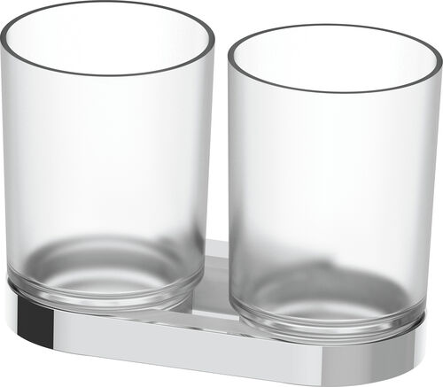 Doppelglashalter Bodenschatz Lindo Verchromt