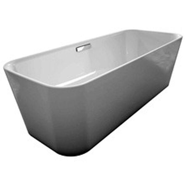 Badewanne Schmidlin Loft freistehend 180 x 75 cm Weiss image number 0