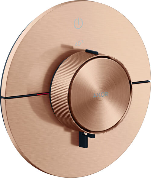 Syst&egrave;me de douche Axor ShowerSelect ID Brushed red gold