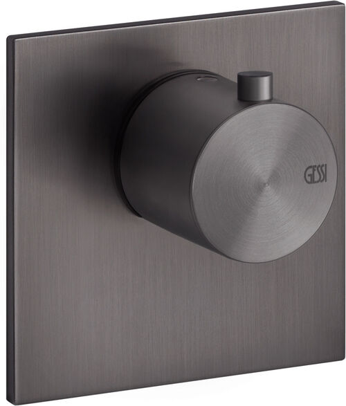 Bade- und Duschmischer Endmontageset Gessi 316 Black metal brushed