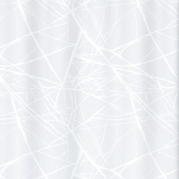 Duschvorhang Spirella Breite 120 cm, L&auml;nge 200 cm White Fores  image number 0