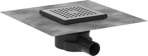 Hansgrohe Raindrain Point Acier inoxydable bross&eacute;