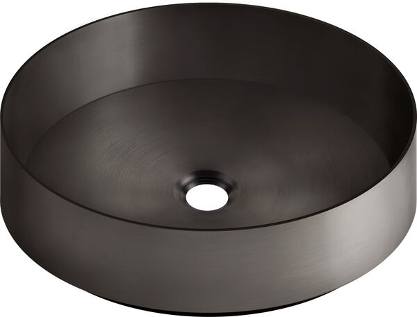 Auflegewaschtisch Gessi 316 Black metal brushed image number 0