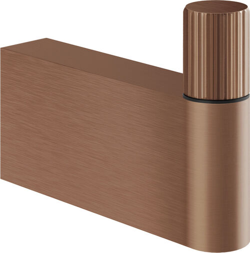 Bademantelhaken Gessi Habito Copper brushed Rigato