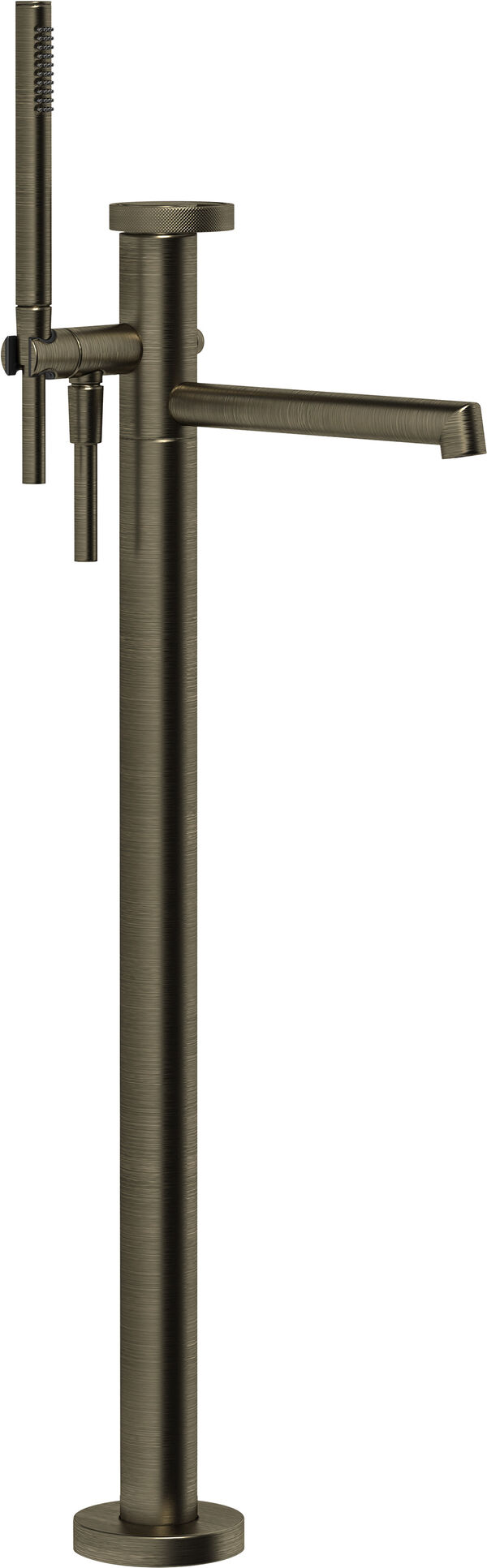Bademischer Gessi Anello-Standmodell Aged bronze image number 0