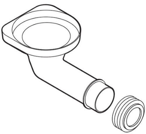 Anschlussschlauch Keramik Laufen Weiss