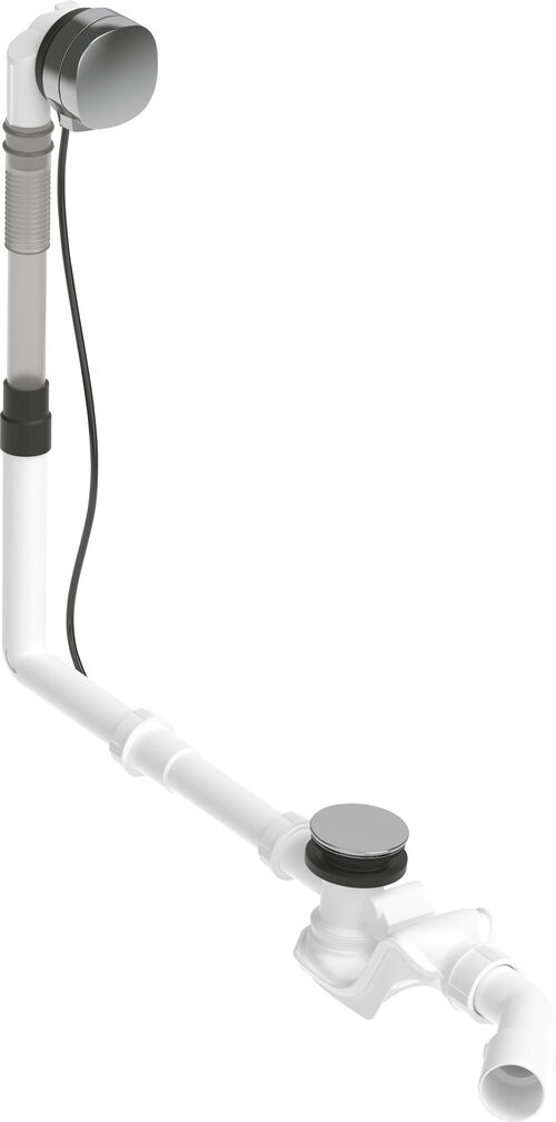 Wanneneinlaufgarn. Duravit, Ab- und &Uuml;berlauf-Set Verchromt